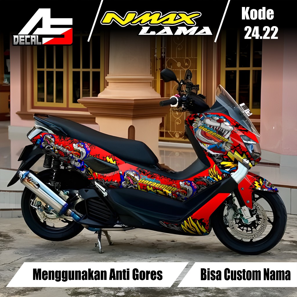 (COD) Decal Sticker FullBody Yamaha Nmax 155 Old Lama 2016 2017 2018 2019 Stiker Decal Nmax 155 Lama