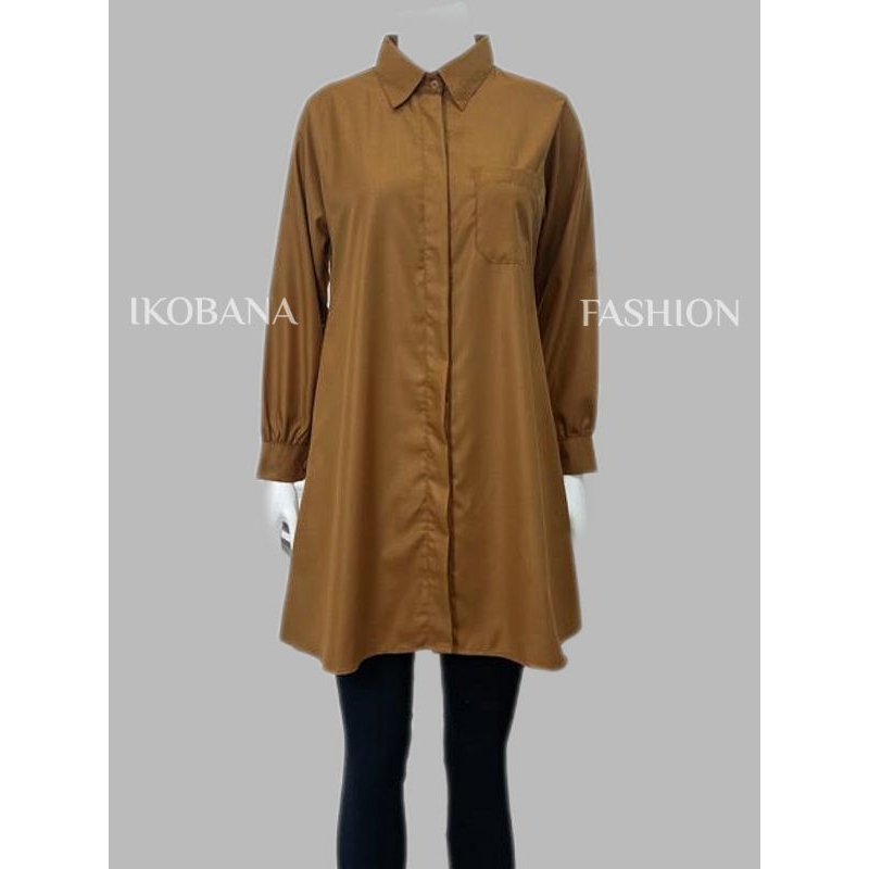 TUNIK KEMEJA KATUN IMA TOYOBO IMPORT BEST SELLER | TUNIK TOYOBO POLOS PREMIUM | BAJU WANITA | PAKAIA
