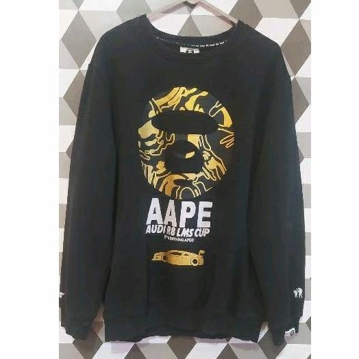 crewneck aape second
