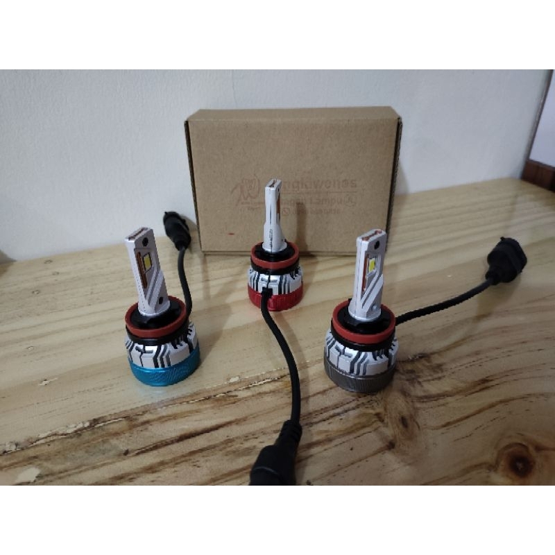 led H8 H9 H11 H16 JL55 55watt real temp 3000kelvin 4300kelvin 6000kelvin