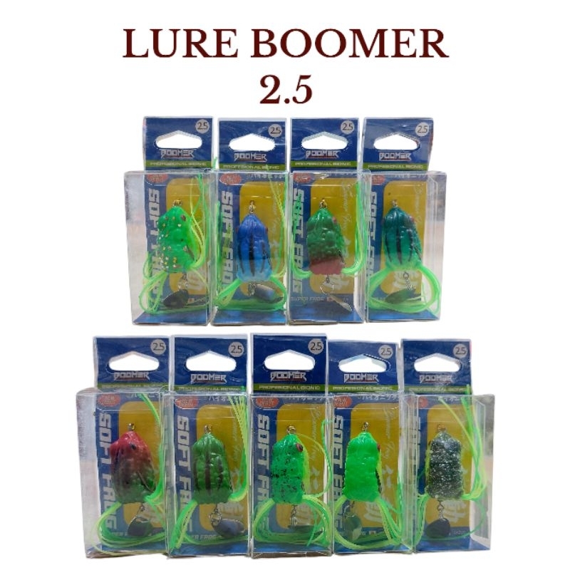 Lure BOOMER Soft Frog 2.5 (Warna Random)