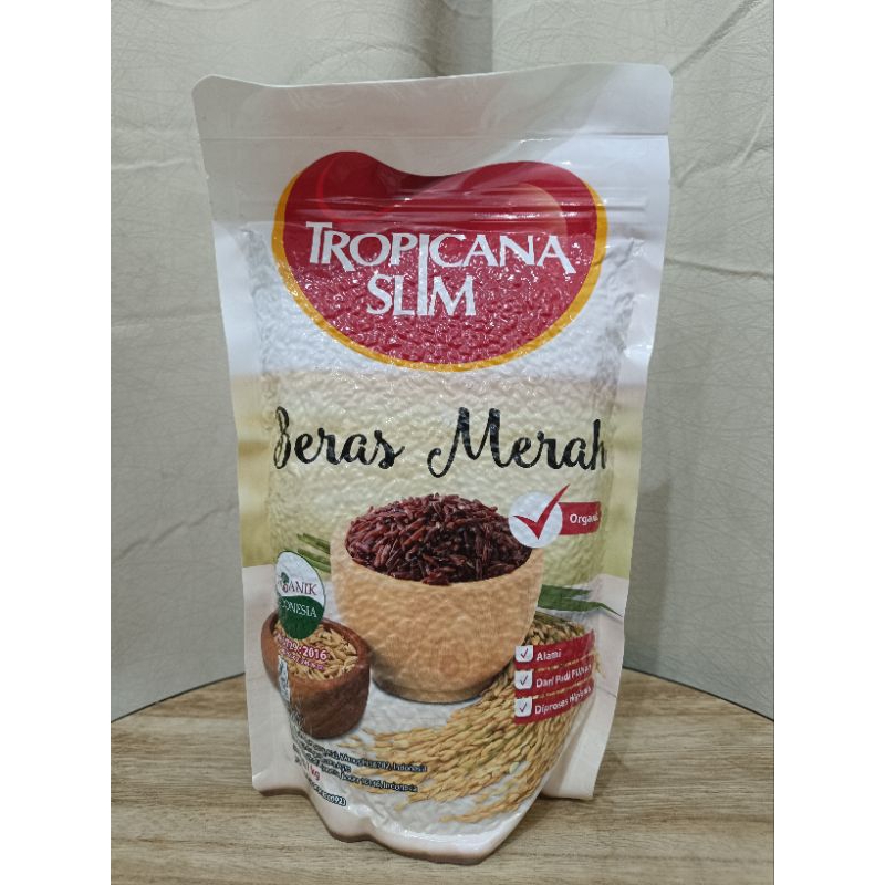 

TROPICANA SLIM BERAS MERAH ORGANIK 1KG PULEN