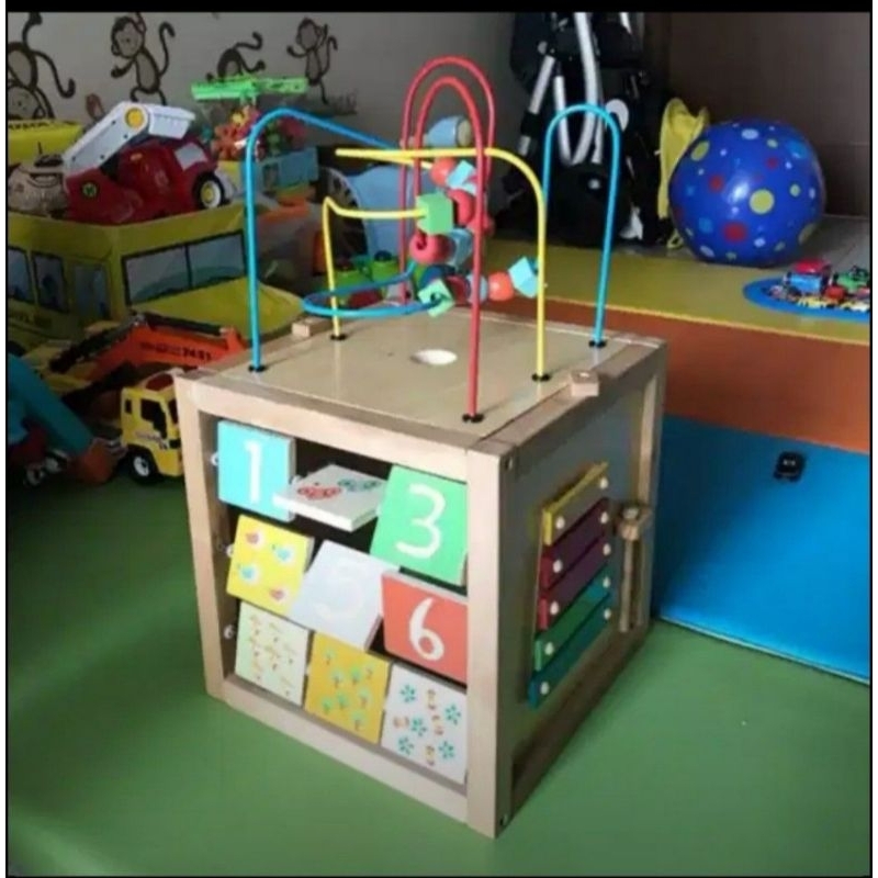 elc giant wooden activity preloved