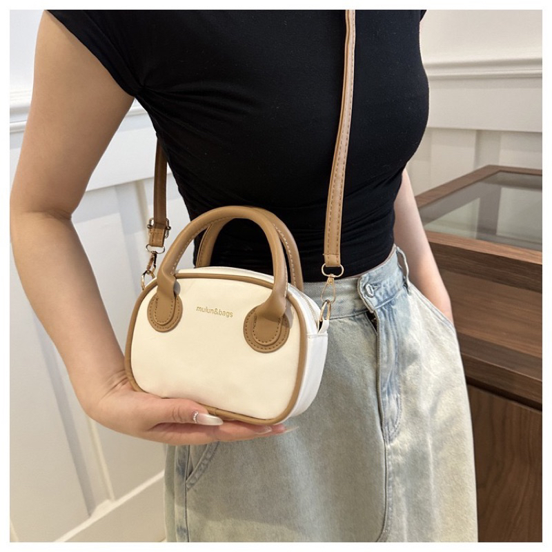 (Bisa COD) 6048 tas selempang mini bahan lembut dan bisa untuk anak kecil muat hp Slingbag Kulit