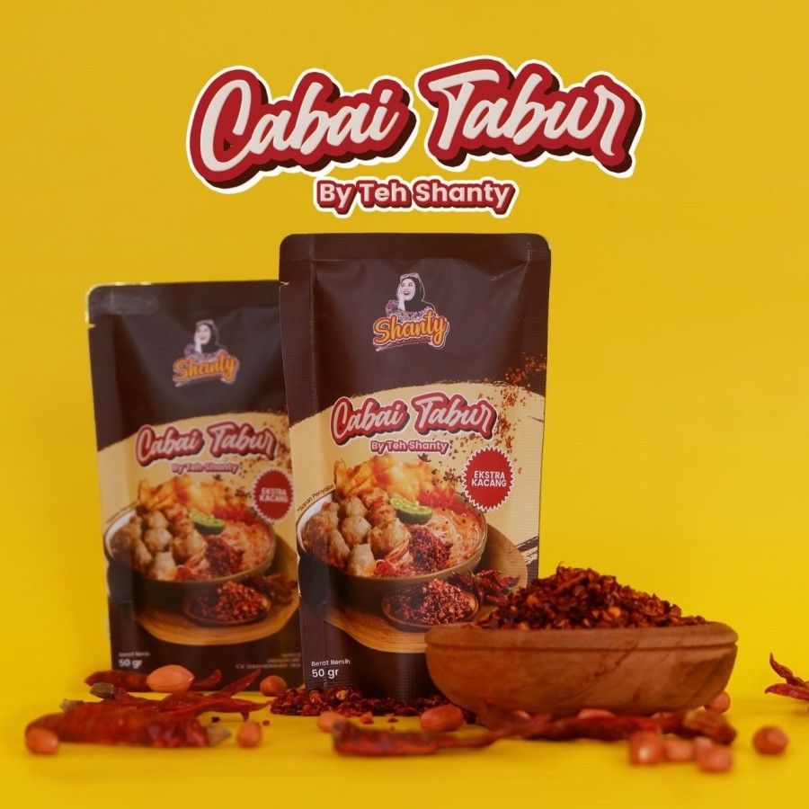 

cabai tabur teh shanty ORIGINAL HALAL VIRALL