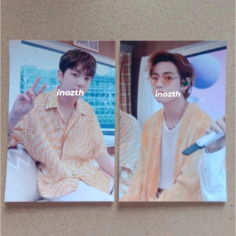 postcard sowoozoo taehyung jungkook