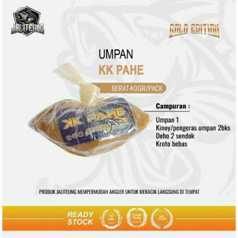 Umpan pancing KK PAHE jaliteung
