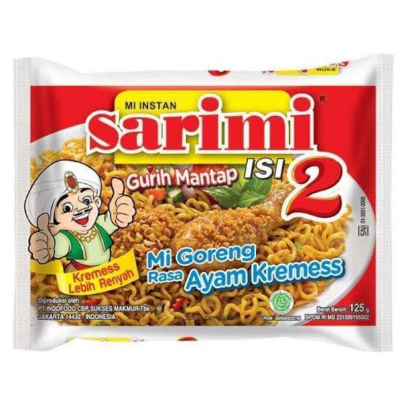 

SARIMI ISI 2 AYAM KREMES