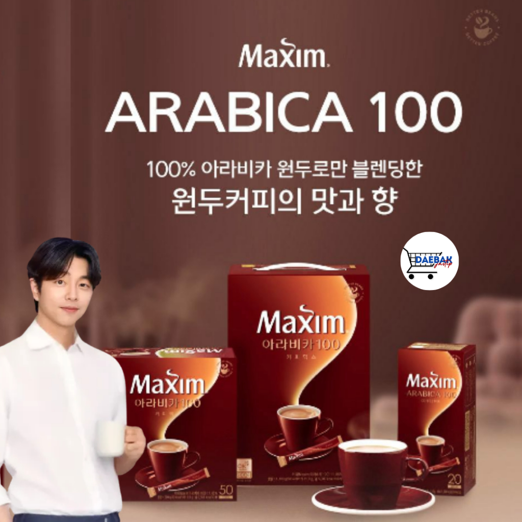 

Maxim Arabica 100 coffee mix 1box isi 100sticks NEW