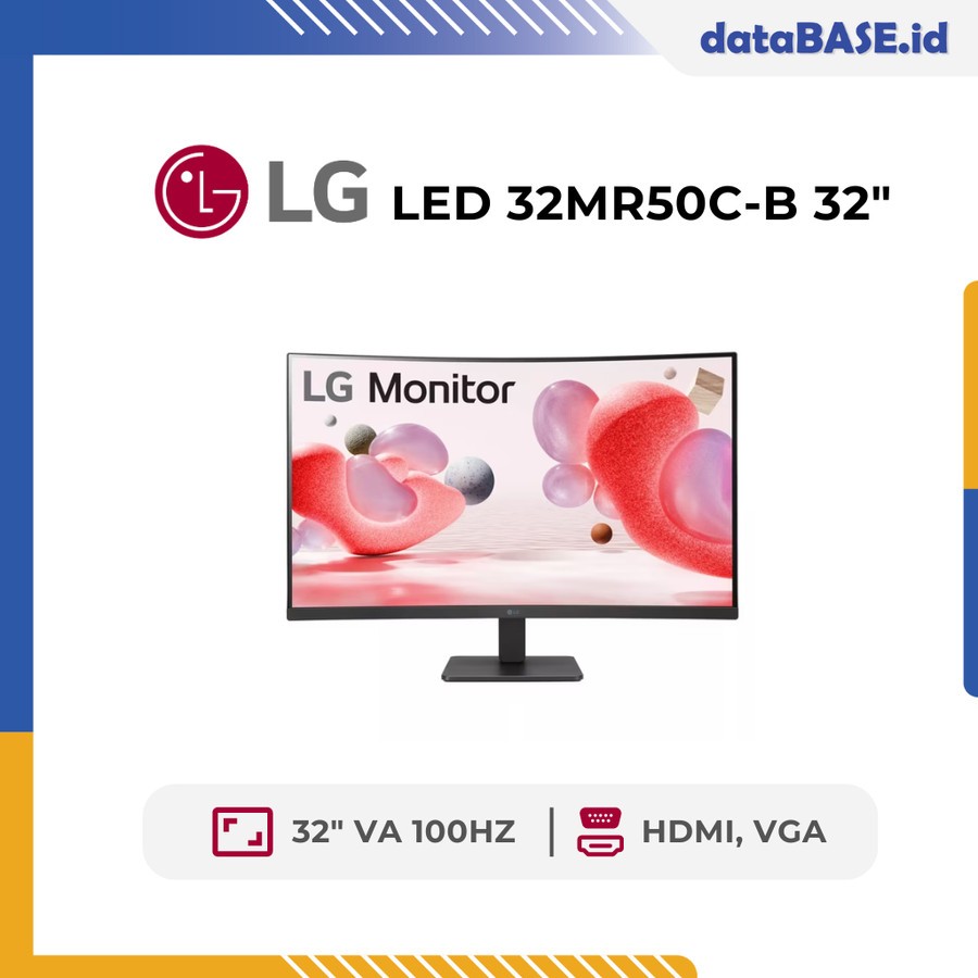 LED Monitor LG 32MR50C-B 32"