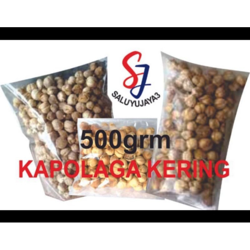 

kapolaga kering dengan dijemur terik matahari, 500g