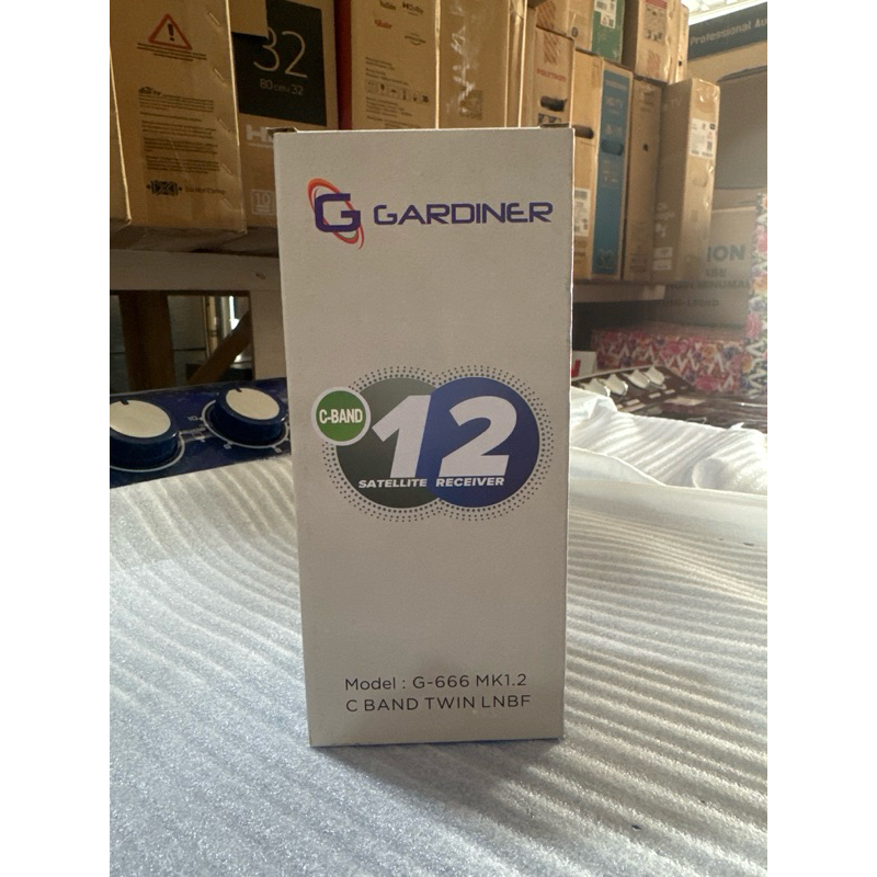 LNB C BAND GARDINER C BAND 1 satelit 2 receiver