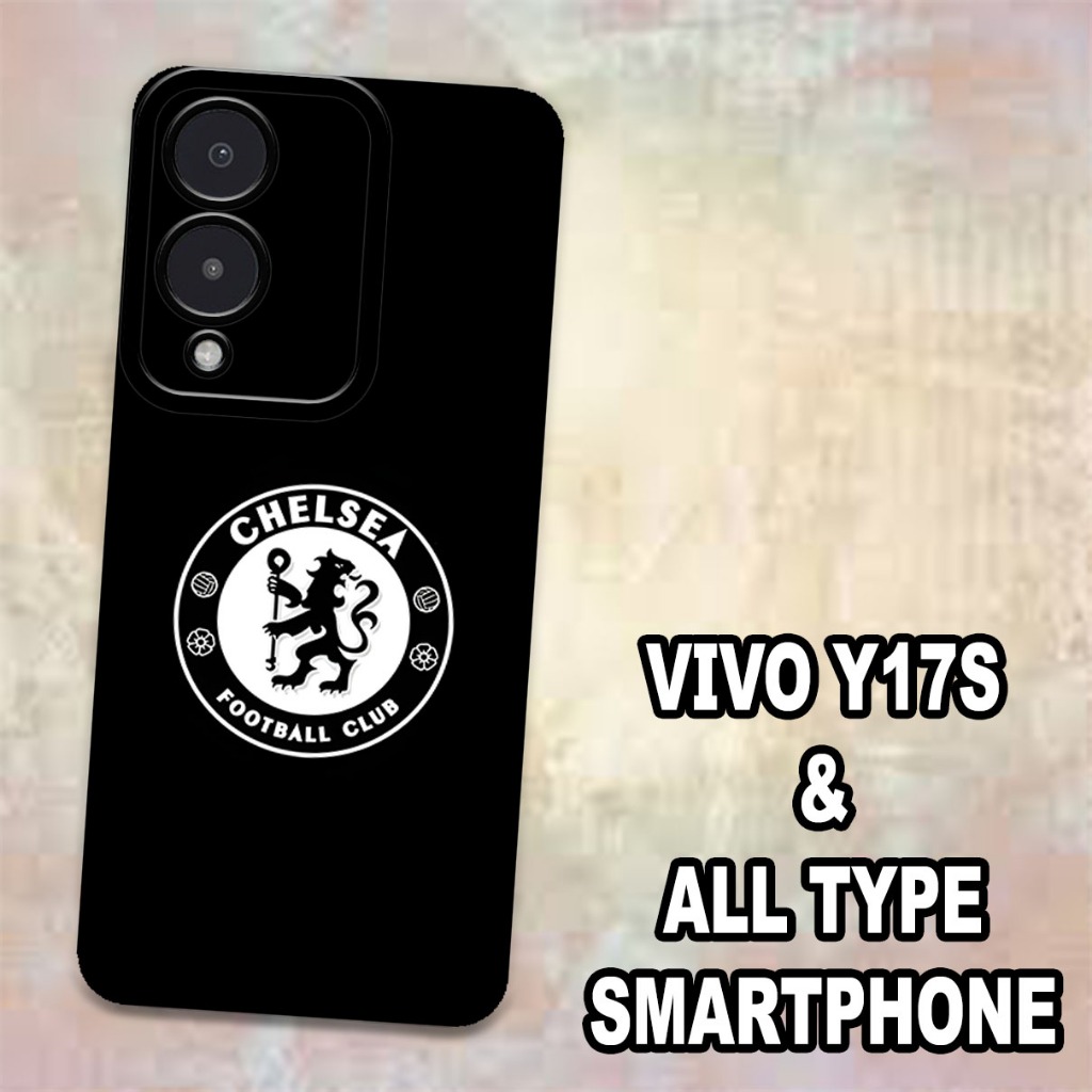 (GC32) Softcase karet Hp VIVO Y17S | Case Motif Gambar Bola | Case VIVO Y17S Silikon Tpu Pro Camera 