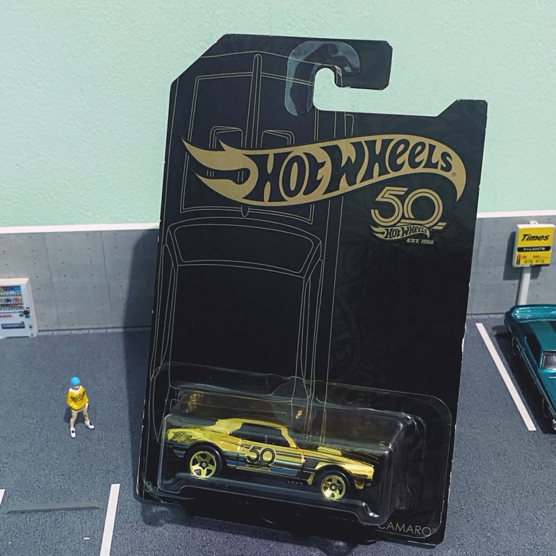 Hot Wheels - '67 Camaro Gold - 50th Anniversary Hot Wheels