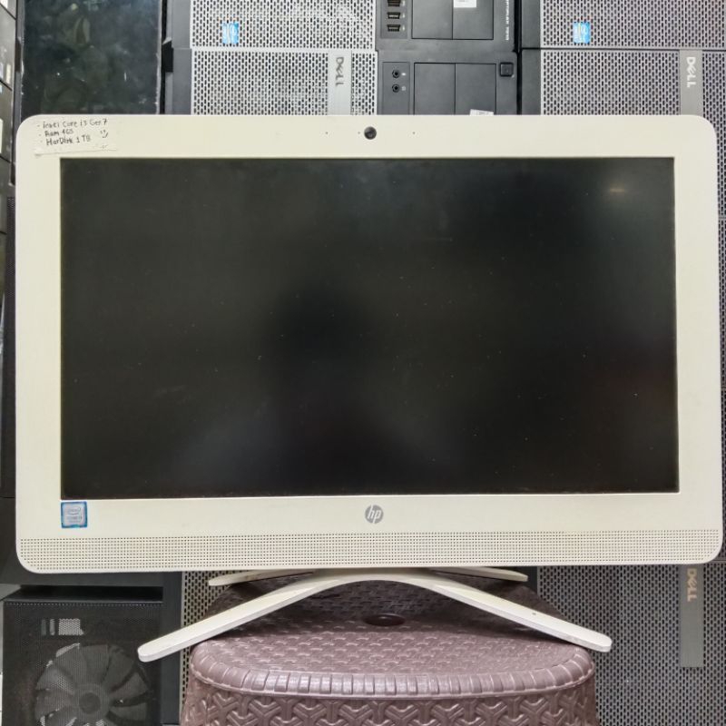 Pc All In One Hp Intel Core i3 Gen 7 Ram 4Gb Ssd 256 Gb Murah Bergaransi