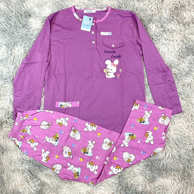 Tebobok - FOREVER SWEET PP Mama Size Baju Tidur | Baju Tidur Forever Sweet