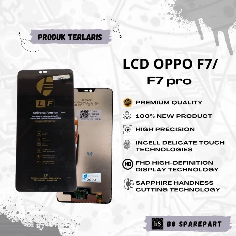 LCD TOUCHSCREEN OPPO F7 / OPPO F7 PRO ORI OEM FULLSET