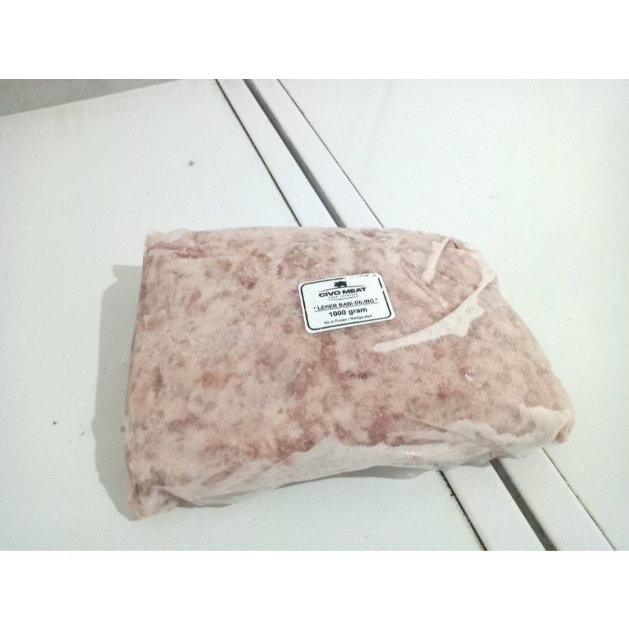 

Leher Babi Giling / Mince Pork Neck 1kg