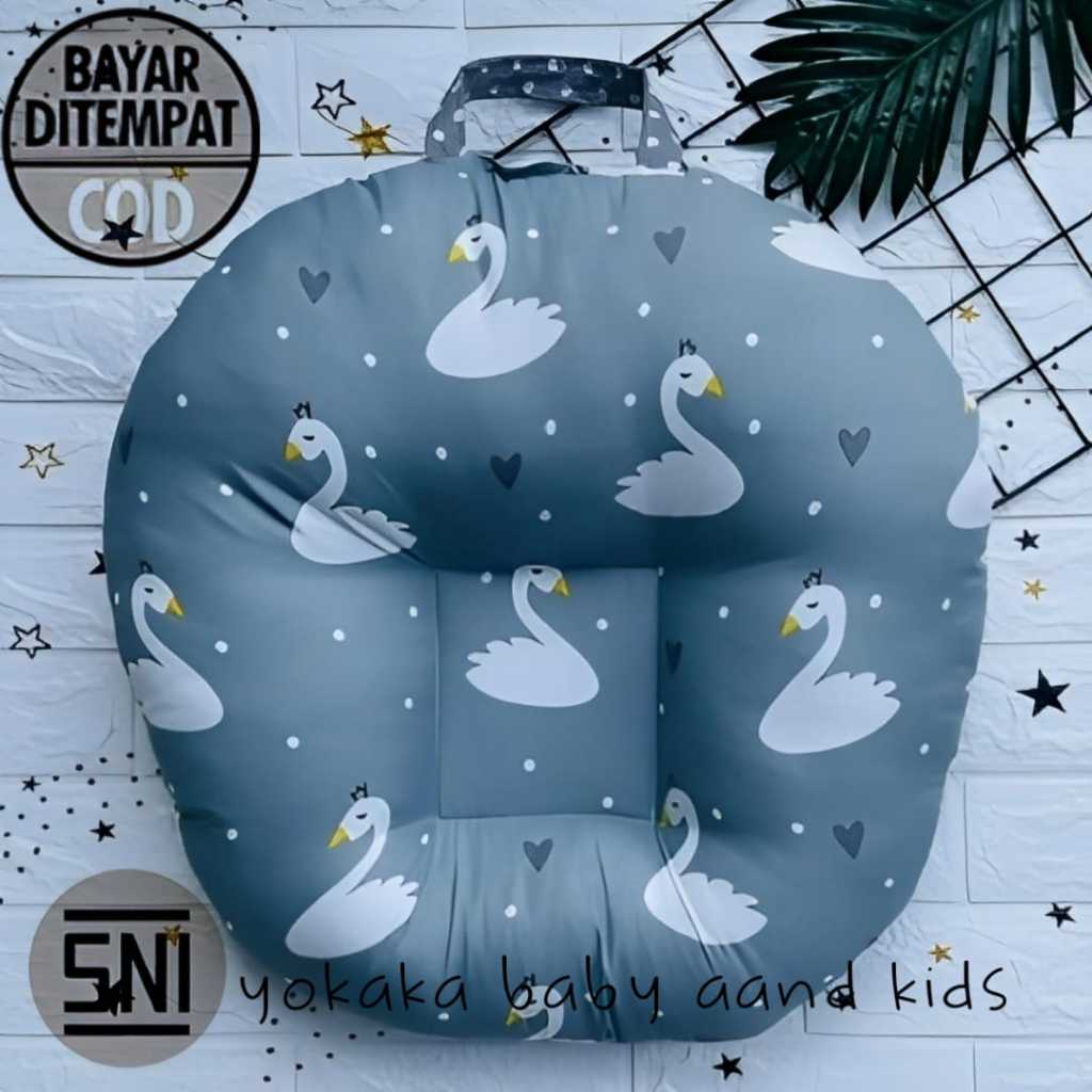 Sopa bayi  empuk untuk 0-6 bulan Multifungsi kasur bayi berkarakter