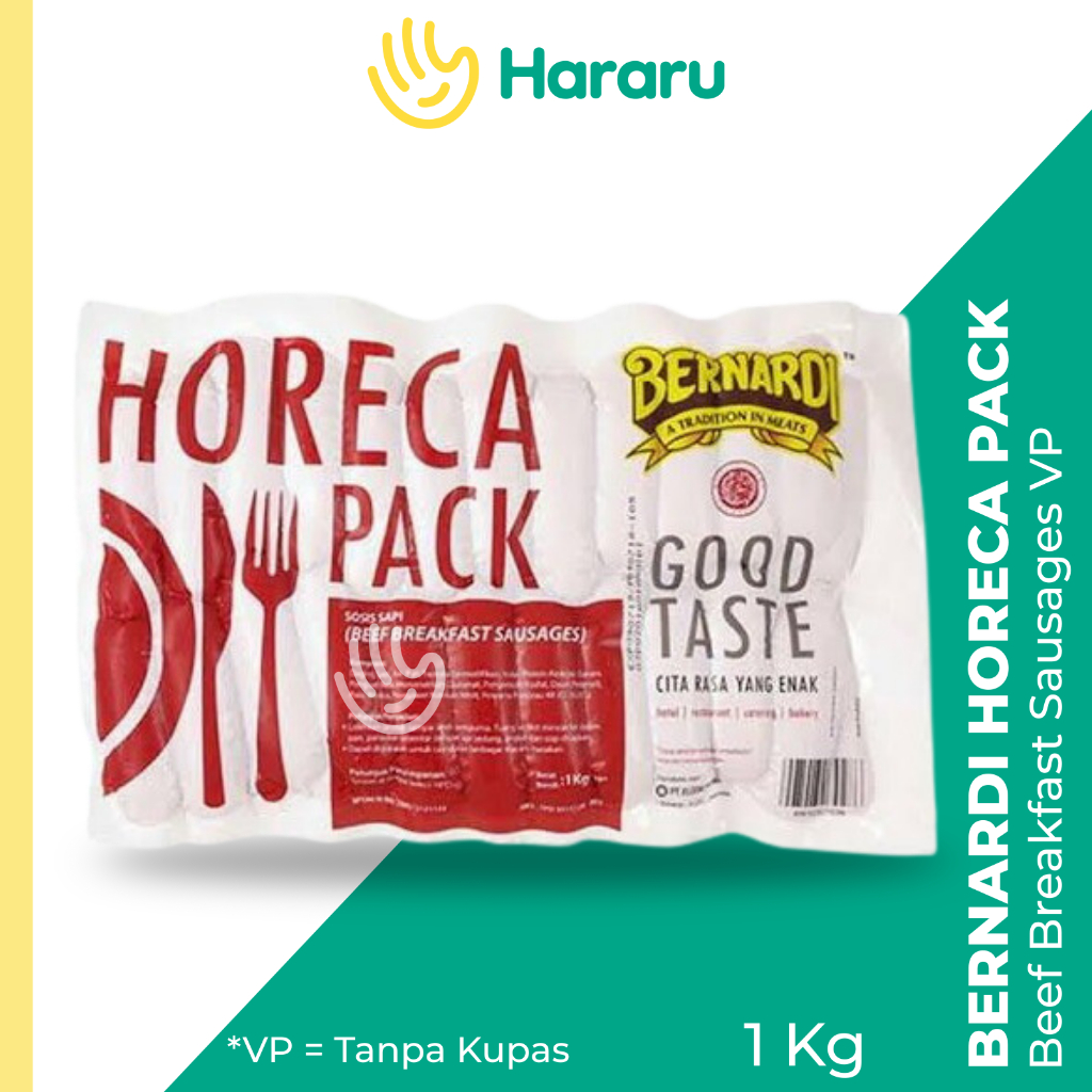 

Bernardi Sosis Sapi Breakfast Horeca 1kg