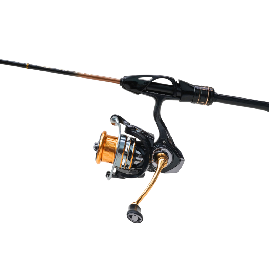 SET PANCING DII EXCELER LT POWER HANDLE 5+1 TRUE BEARING MAX DRAG 15KG METAL DAN JORAN PANCING UL CA