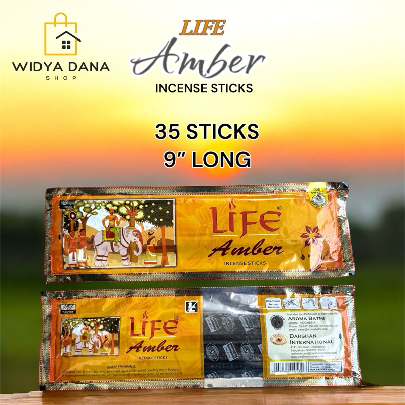 Dupa LIFE POUNCH 35stick - AMBER