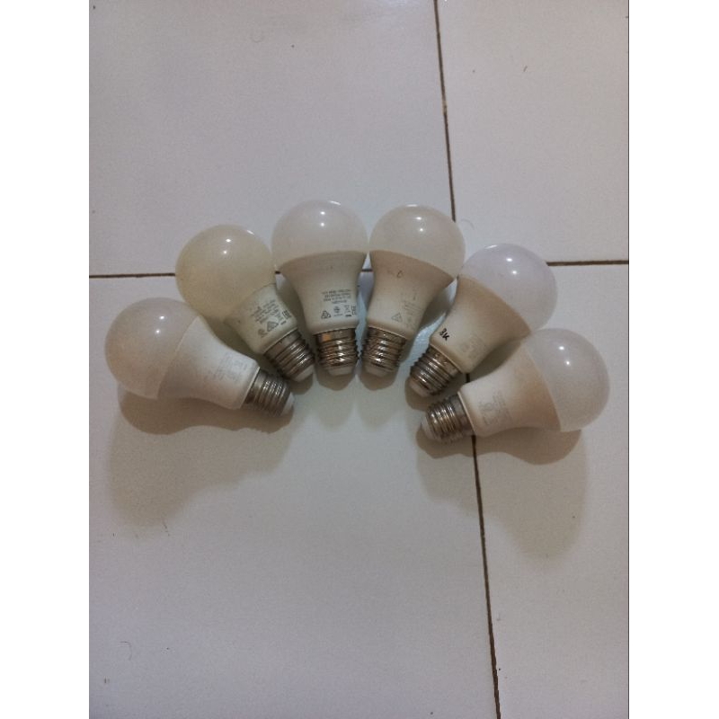 Lampu LED Philips Off Mati Bekas Orian 7w 10w 12w (6pcs)