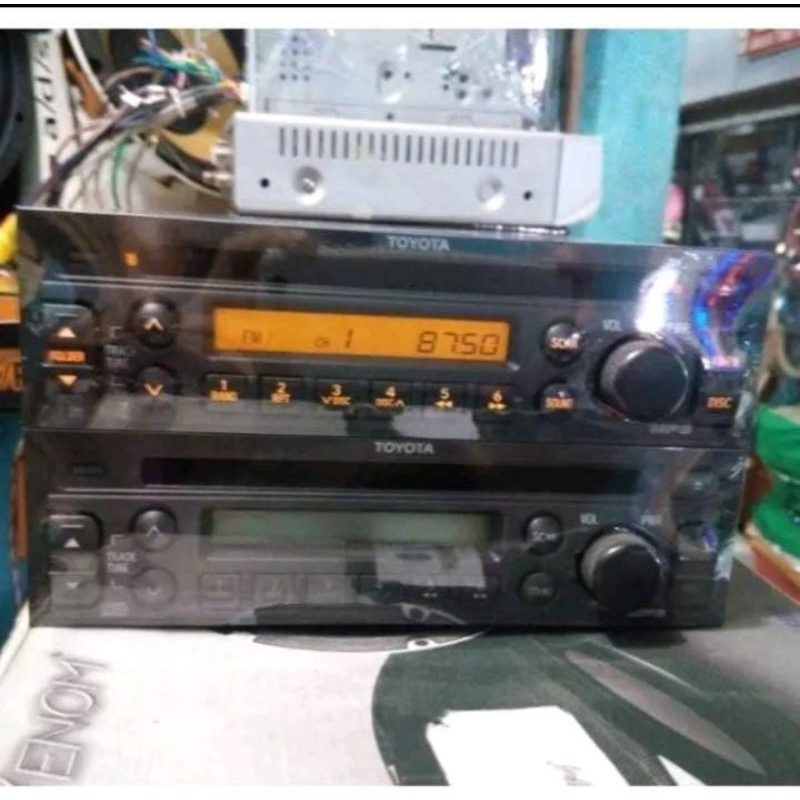 headunit toyota original new avanza singledin audio mobil