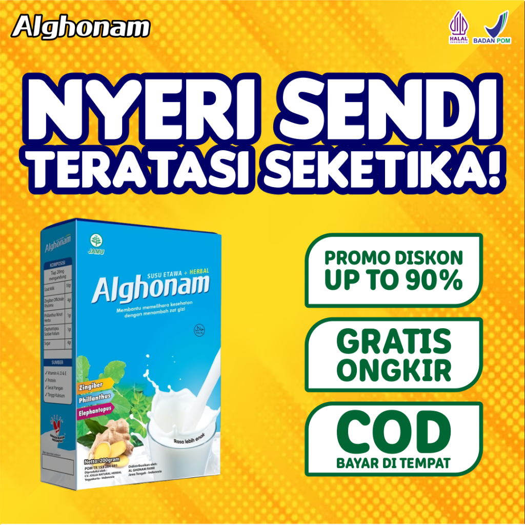 

Alghonam Susu Etawa - Kualitas Terbaik, Harga Terjangkau, Gratis Ongkir COD!