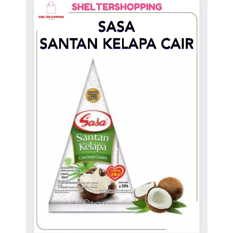 

(INSTANT & SAMEDAY) SASA Santan Cair 65ml