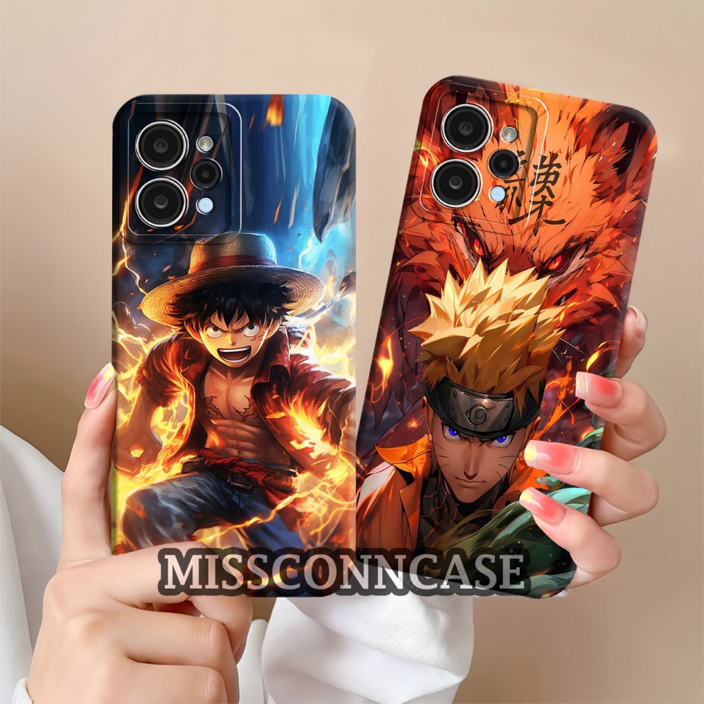 Softcase Hp Redmi 12 12C 9C 9A 10A 10C Poco C40 9T 8 9 10 4G Redmi 10 5G Motif Anime Aesthetic - Cas
