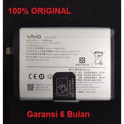 VIVO Battery Vivo S16 BX6 B-X6 Original