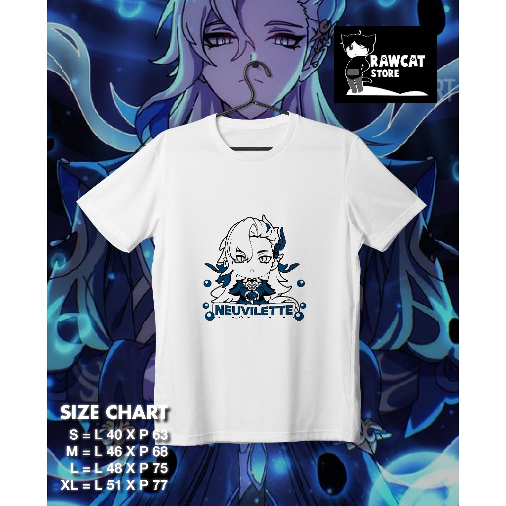 Kaos - Game - Genshin Impact - Neuvilette Chibi