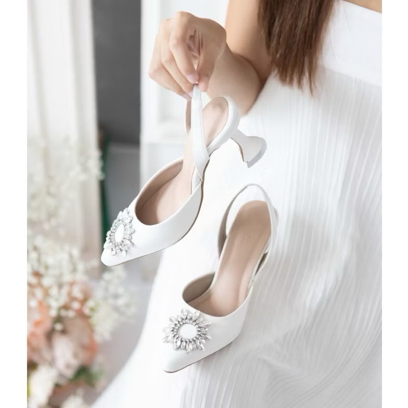 Luxia amora heels (with crystal swarovski)