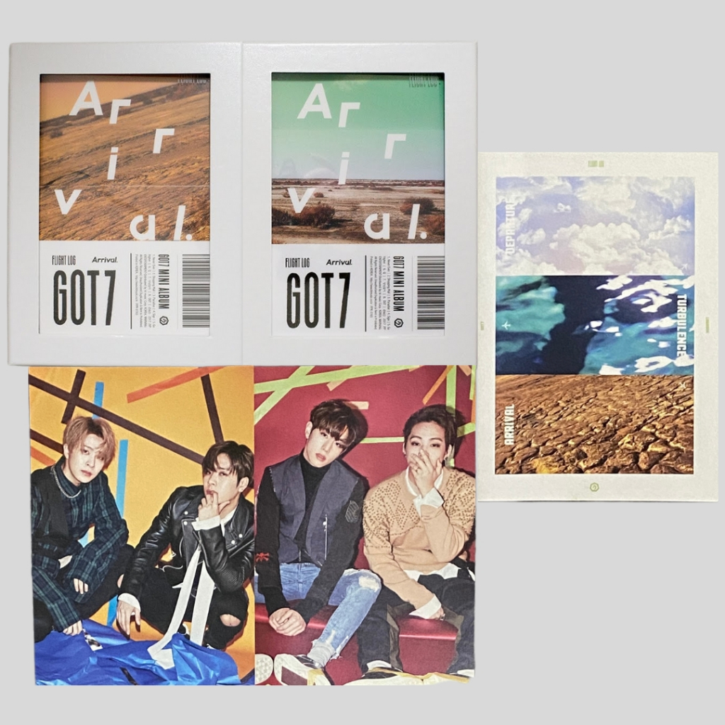 ALBUM GOT7 FLIGHT LOG ARIIVAL JINYOUNG MARK