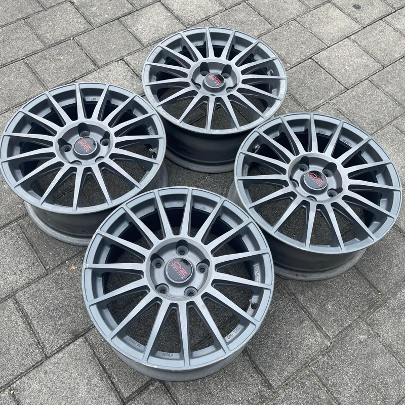 Velg original OZ Superturismo LM Ring 16. Made in Italy. Lebar 7. Et 38. Pcd 5x114. Outlander, HRV
