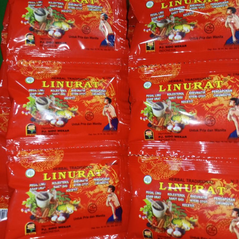 

linurat kapsul asam urat 1 renceng isi 20 sachet 40 kapsul