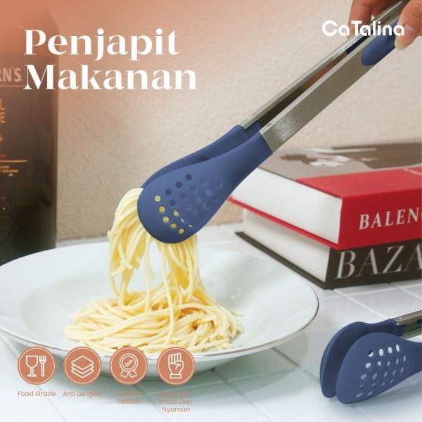 CATALINA FOOD TONG 9 UK 24 WARNA RANDOM