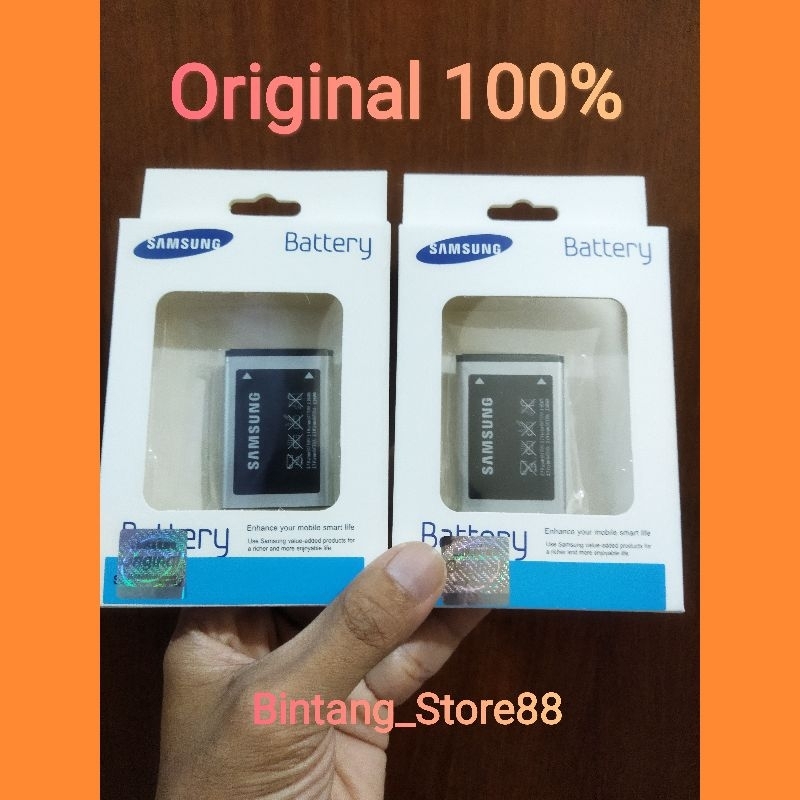 Batre Baterai Ori 100% Samsung Keystone 3 SM-B109E