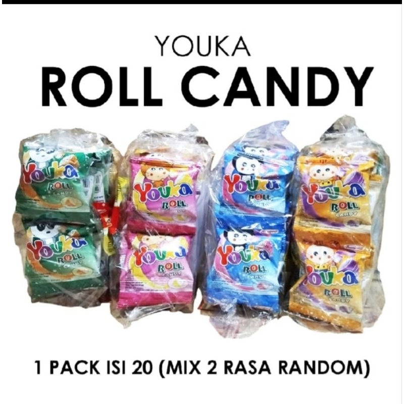 

YOUKA ROLL CANDY 1 PACK ISI 20 PCS