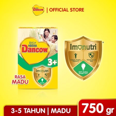 

estle Dancow 3+ Susu Pertumbuhan 3-5 Tahun Box 750 gr