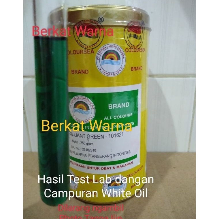 

KODE Y3U8 Pewarna Minyak Solvent Brilliant Green 11621 Coloursea Powder