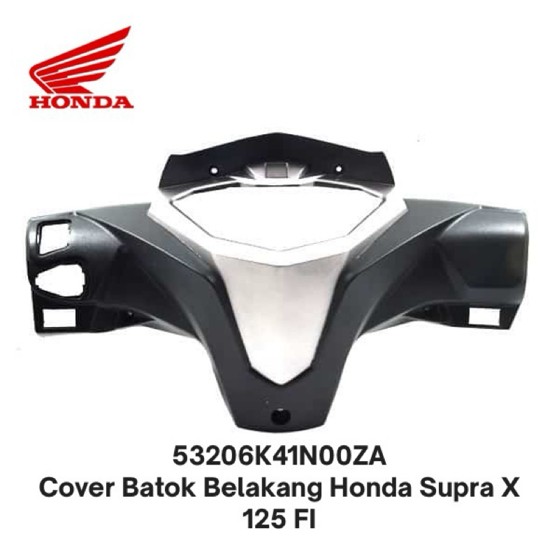 53206K41N00ZA Cover Batok Belakang Honda Supra X 125 FI