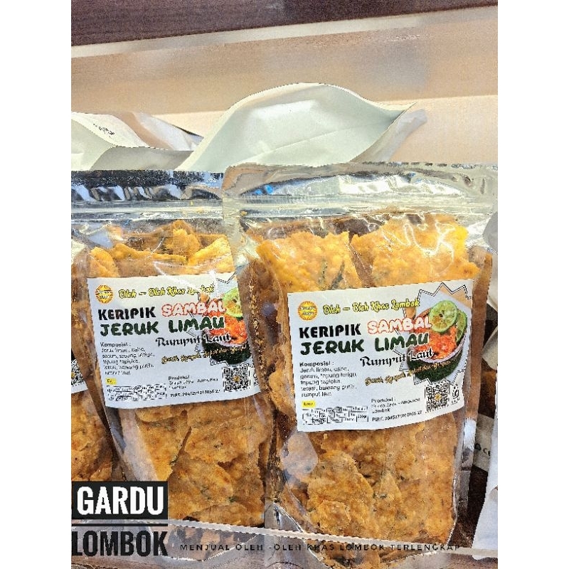 

Keripik Sambal Limau Khas Lombok