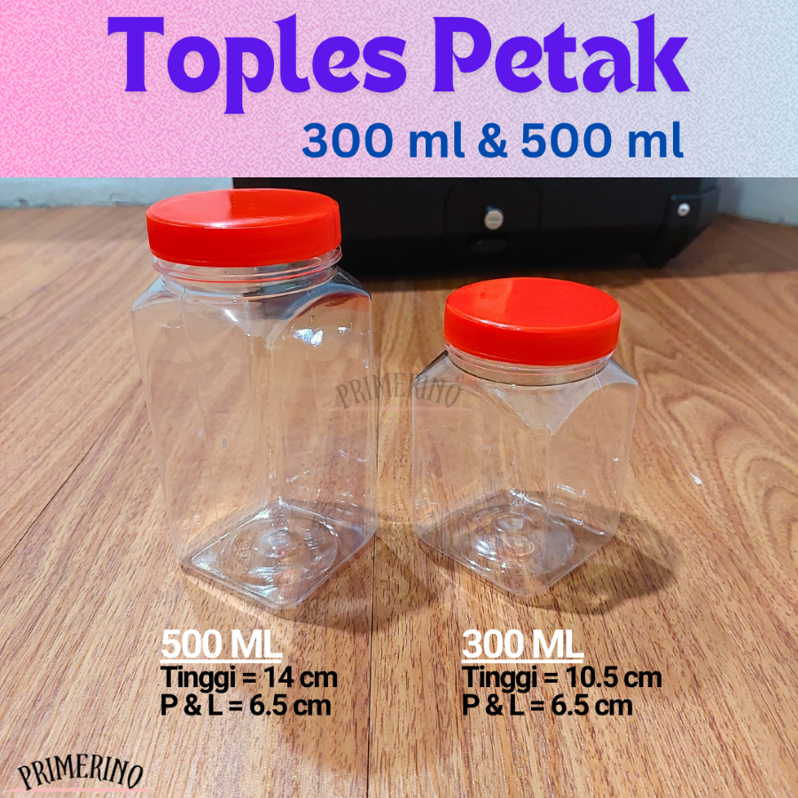 TOPLES PETAK 300 ML 500 ML / TOPLES BOTOL PLASTIK 500ML IKAN CUPANG / TOPLES PETAK SILINDER 300 ML
