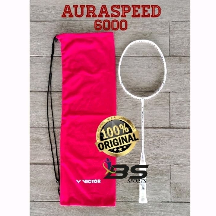 RAKET BADMINTON VICTOR AURASPEED 6000 AURA SPEED 6000 ORIGINAL
