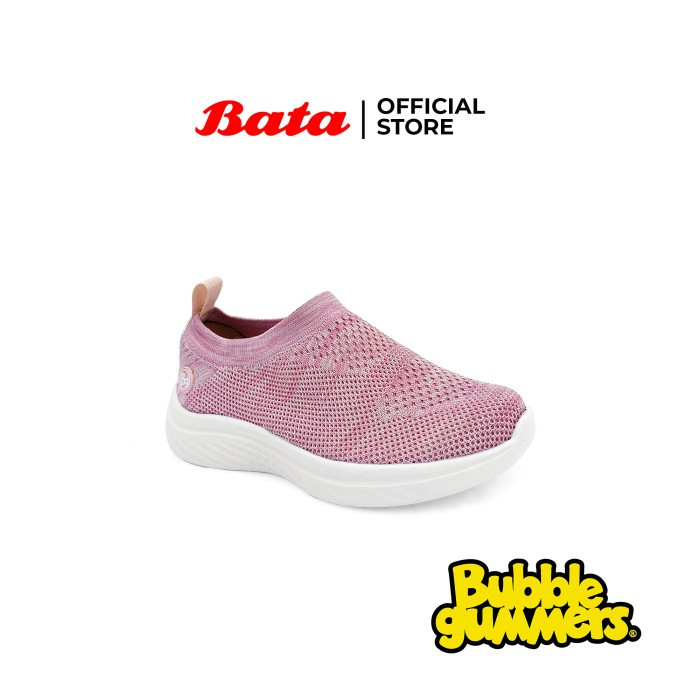 SEPATU BATA SEPATU ANAK BATA SEPATU ANAK BUBBLEGUMMERS Sepatu Slip On Anak Perempuan Bree Pink - 389