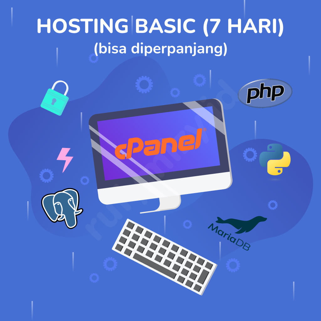 Hosting Murah cPanel 7 Hari - 100GB Bandwidth