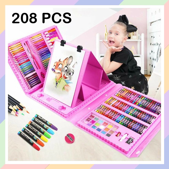 

Dijamin Keren 37S Crayon Set 28 Pcs Pensil Warna Alat Menggambar Art Set Krayon Lengkap Sekolah