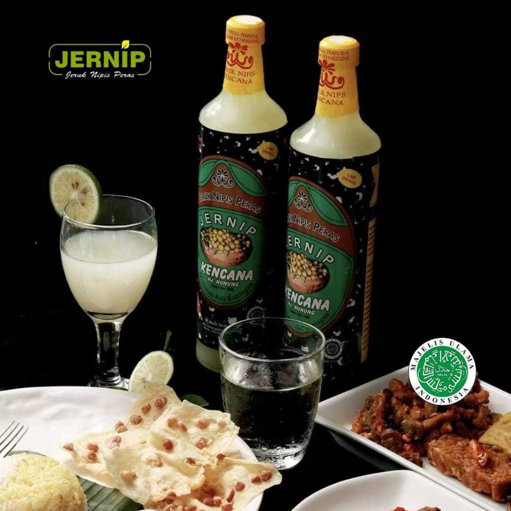 

JERNIP Jeruk Nipis sirup Cap Kencana harga 6 Botol per 630ml khas Kab. Kuningan 100% Alami